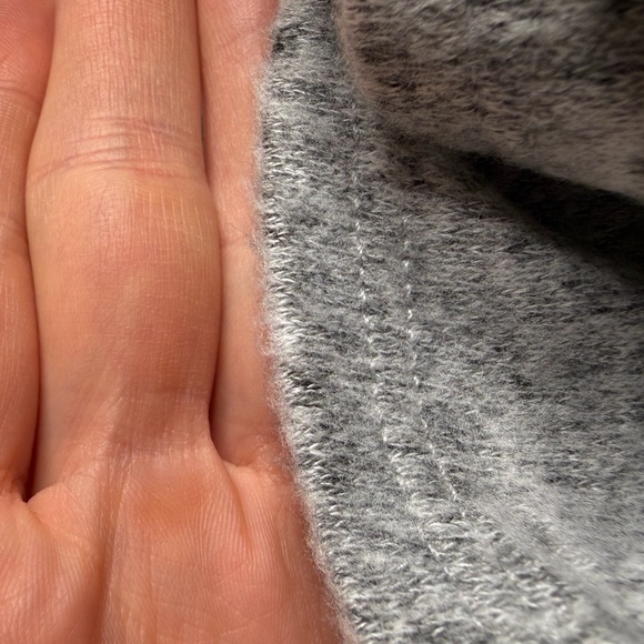 Fashion Nova Want To Cuddle Wide Leg Tiered Lounge Pants Heather Grey 1X - Picture 7 of 10